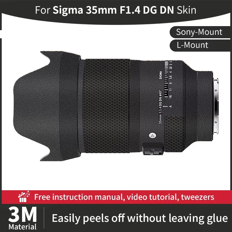 Для объектива камеры Sigma 35 мм F1.4 DG DN Sigma 35 мм Sony Skin Skin для Sony E/L-Mount, наклейка против царапин, защитная пленка
Для объектива камеры Sigma 35 мм F1.4 DG DN Sigma 35 мм Sony Skin Skin для Sony E/L-Mount, наклейка против царапин, защитная пленка