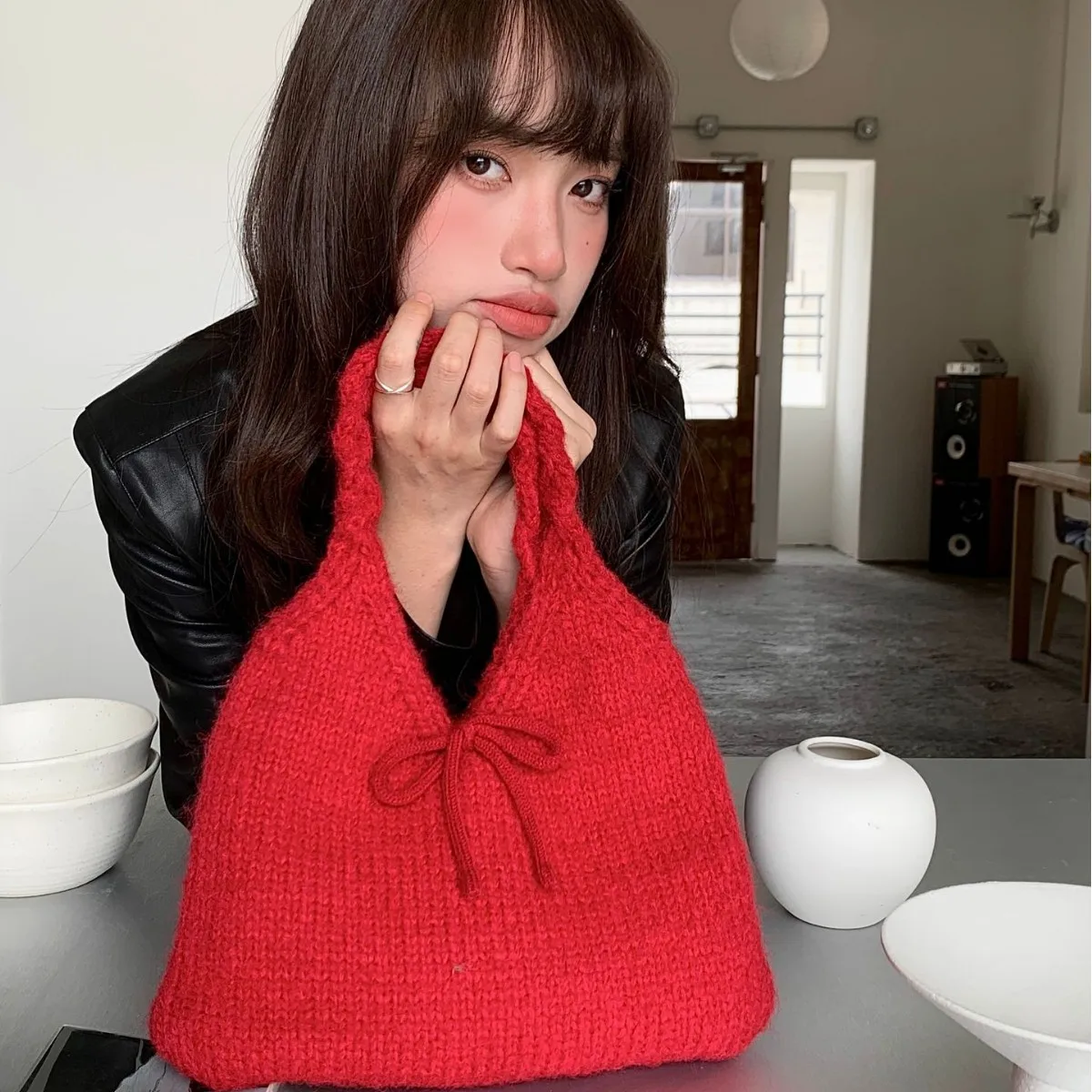 2025 New Knitted Knot Handbag Casual Large Capaci Simple Sle Underarm Bag Autumn Winter Leisure Handbag
2025 New Knitted Knot Handbag Casual Large Capaci Simple Sle Underarm Bag Autumn Winter Leisure Handbag
