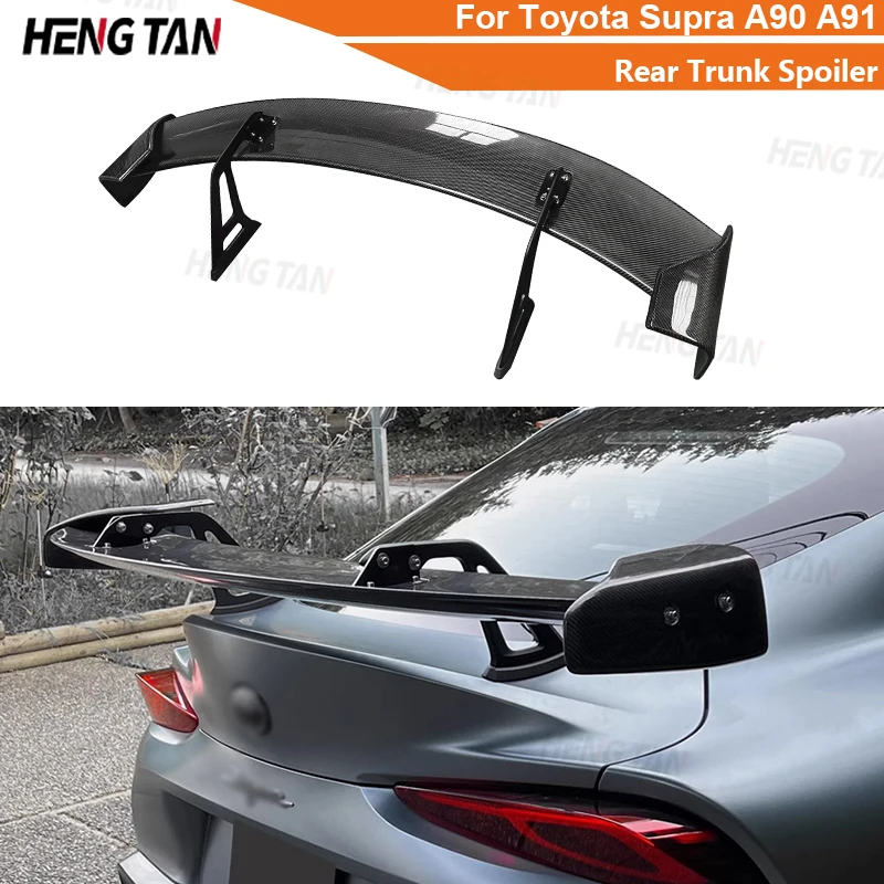 Carbon Fiber For Toyota Supra A90 A91 MK5 2019+ Car Rear Trunk Spoiler Rear Wing Tail Wing Parts Upgrade Body kit
Carbon Fiber For Toyota Supra A90 A91 MK5 2019+ Car Rear Trunk Spoiler Rear Wing Tail Wing Parts Upgrade Body kit