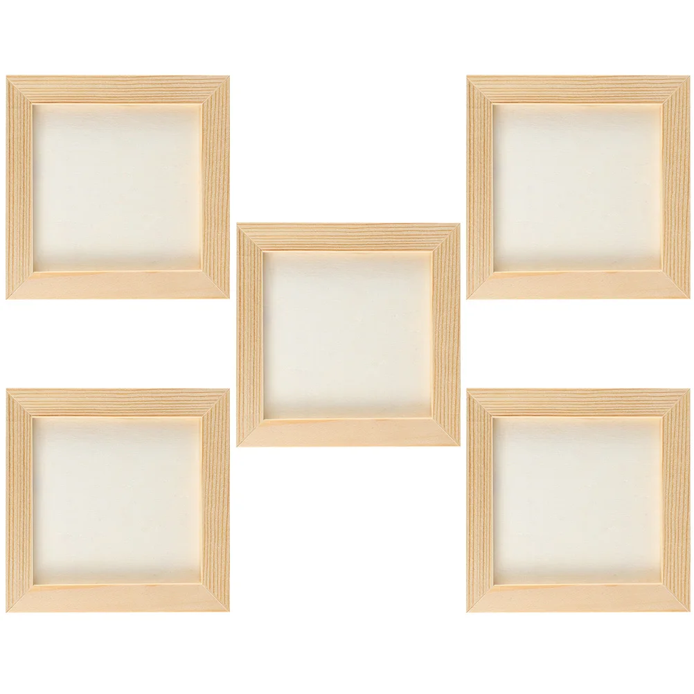 5 pcs 15x15cm Picture Frames Wooden Kids Artwork Children Clay Blank Picture Frame Photo Frame Craft Wood Family Decor
5 pcs 15x15cm Picture Frames Wooden Kids Artwork Children Clay Blank Picture Frame Photo Frame Craft Wood Family Decor