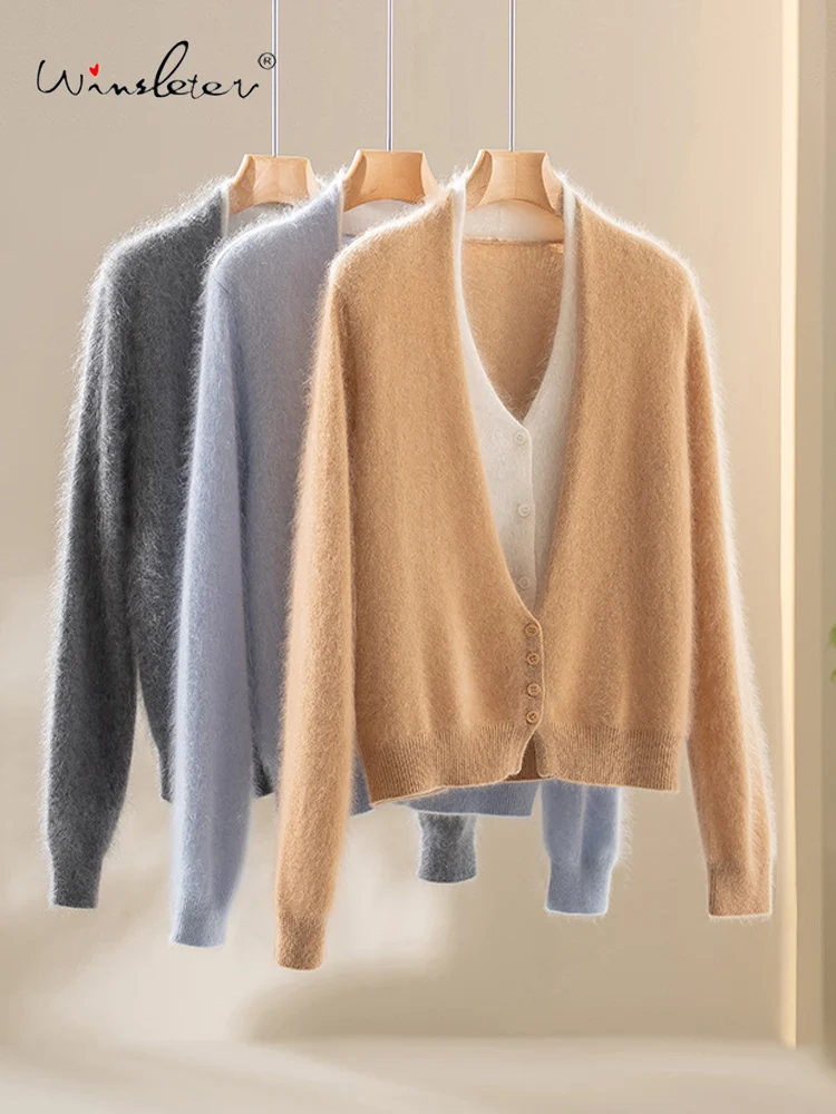 Winsleter-100% кашемировый элегантный свитер, лоскутное шитье с V-образным вырезом, женский модный вязаный кардиган из 2 предметов, новинка зимы 2025 года T5D042CC
Winsleter-100% кашемировый элегантный свитер, лоскутное шитье с V-образным вырезом, женский модный вязаный кардиган из 2 предметов, новинка зимы 2025 года T5D042CC