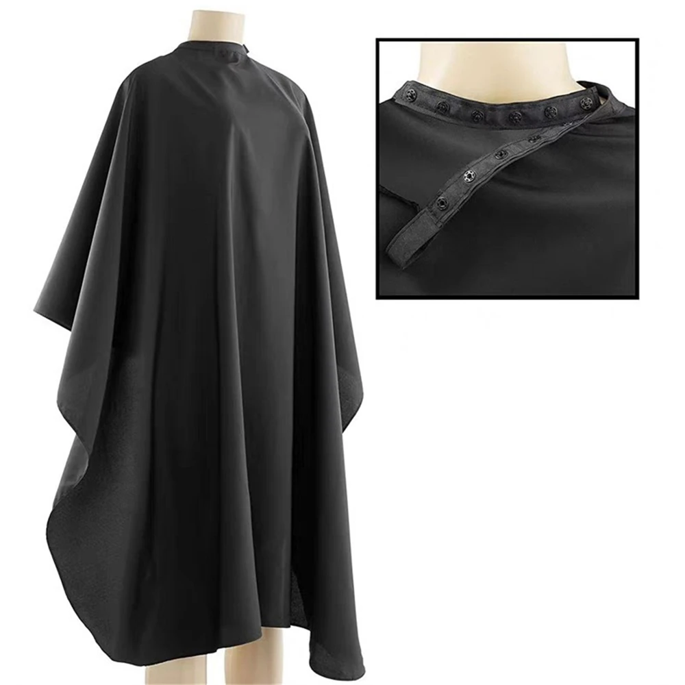 1PC Hairdressing Coat Silicone Neckline Waterproof Hairdress Gown Buckle Haircut Cloth Barbershop Black Cape
1PC Hairdressing Coat Silicone Neckline Waterproof Hairdress Gown Buckle Haircut Cloth Barbershop Black Cape
