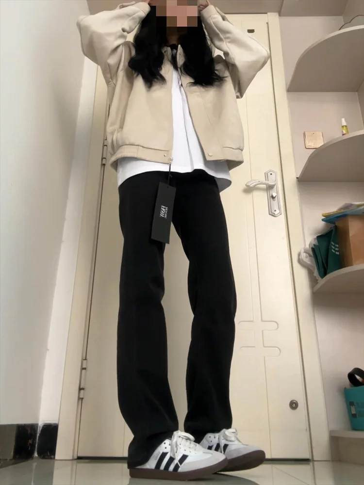 Американские джинсы High Street Bla, узкие прямые джинсы, женские летние тонкие брюки с высокой талией, широкие брюки в пол небольшого размера
Американские джинсы High Street Bla, узкие прямые джинсы, женские летние тонкие брюки с высокой талией, широкие брюки в пол небольшого размера