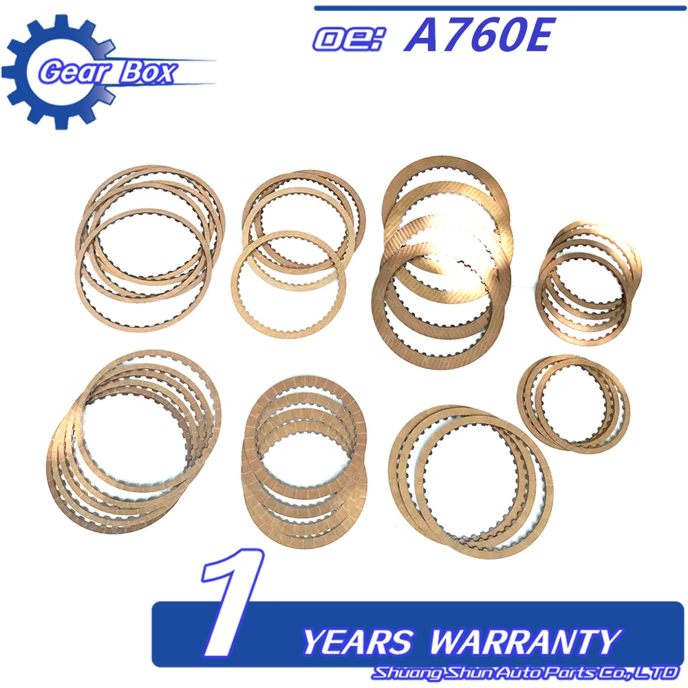 Brand New A760E A761E Automatic Transmission Clutch Plate Friction Kit For Toyota Crown Regal 3.0L 2005-ON Car Accessories
Brand New A760E A761E Automatic Transmission Clutch Plate Friction Kit For Toyota Crown Regal 3.0L 2005-ON Car Accessories