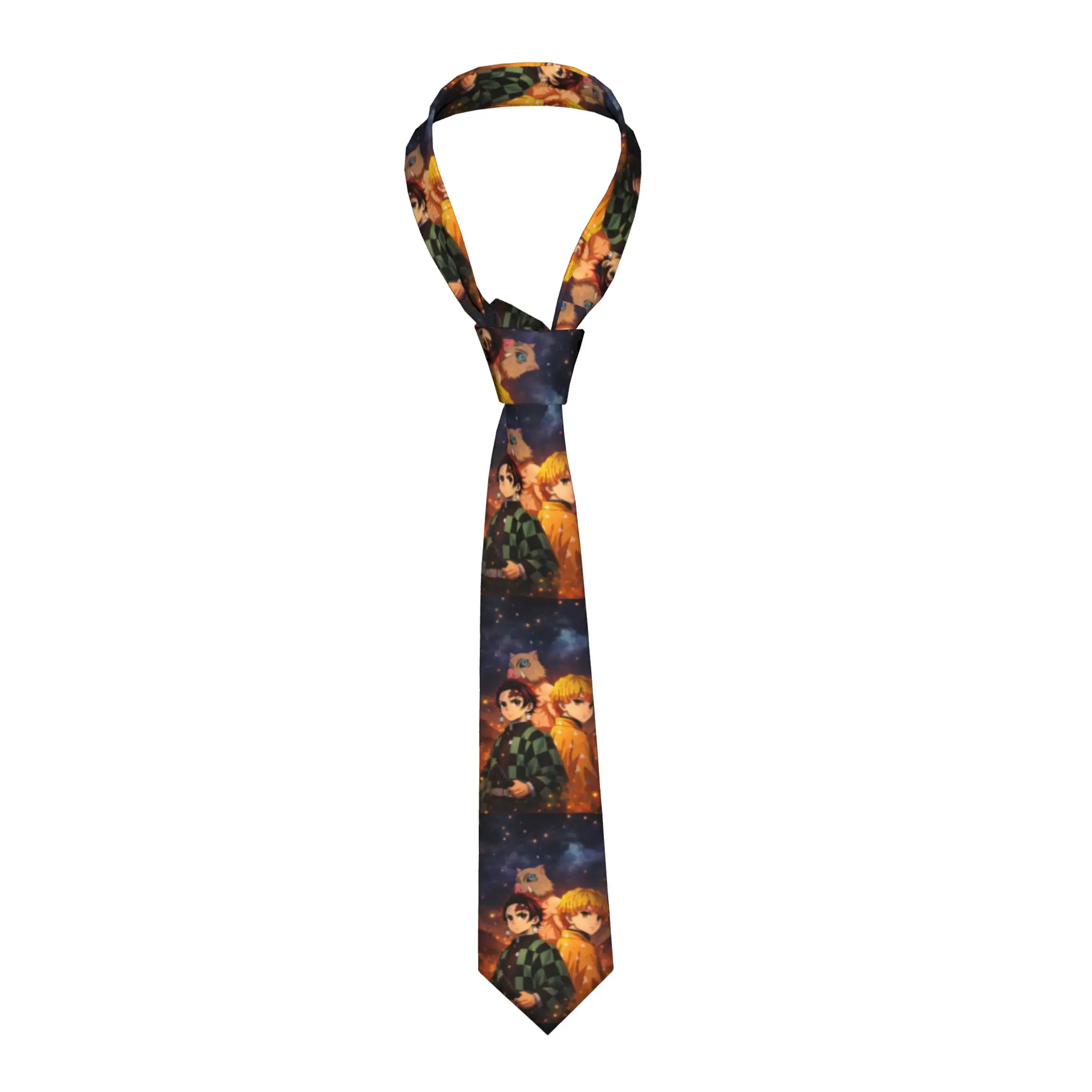 Classic D-Demons Slayers Necktie for Men Customized Silk Japanese Hot-blooded Anime Classic Characters Office Ties
Classic D-Demons Slayers Necktie for Men Customized Silk Japanese Hot-blooded Anime Classic Characters Office Ties