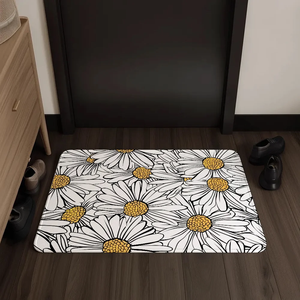 Little Daisy Flower Ins Draining Pad Bathroom Pool Toilet Sink Kitchen Water Absorption Quick Drying Rubber Non-slip Drain Pad
Little Daisy Flower Ins Draining Pad Bathroom Pool Toilet Sink Kitchen Water Absorption Quick Drying Rubber Non-slip Drain Pad