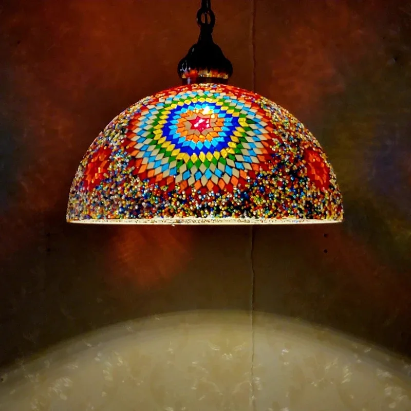 Middle Eastern Realistic Style Exotic Restaurant Hotel Inn Xinjiang Restaurant Cafe Living Room Bedroom Aisle Glass Chandelier
Middle Eastern Realistic Style Exotic Restaurant Hotel Inn Xinjiang Restaurant Cafe Living Room Bedroom Aisle Glass Chandelier