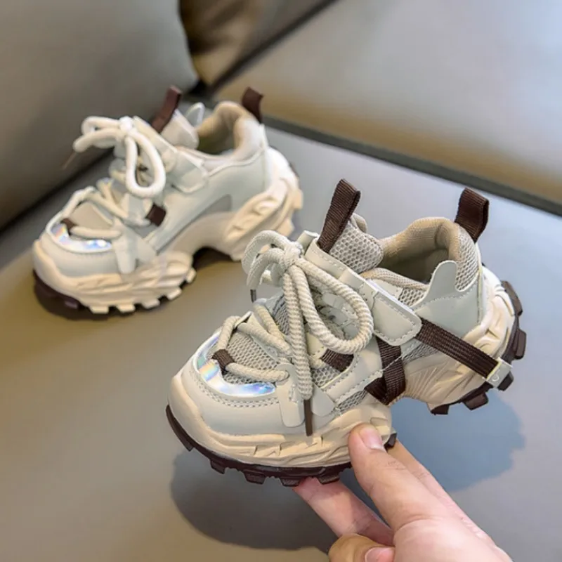 Children's Sports Shoes, Girls' Fashionable Anti Slip Casual Shoes, 2026 Autumn New Boys' Baby Mesh Breathable Dad Shoes
Children's Sports Shoes, Girls' Fashionable Anti Slip Casual Shoes, 2026 Autumn New Boys' Baby Mesh Breathable Dad Shoes
