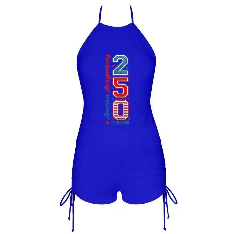 Womens 250th Anniversary USA Graphic Tankini Set Top And Drawstring Shorts Modest Tummy Control Swimsuit
Womens 250th Anniversary USA Graphic Tankini Set Top And Drawstring Shorts Modest Tummy Control Swimsuit