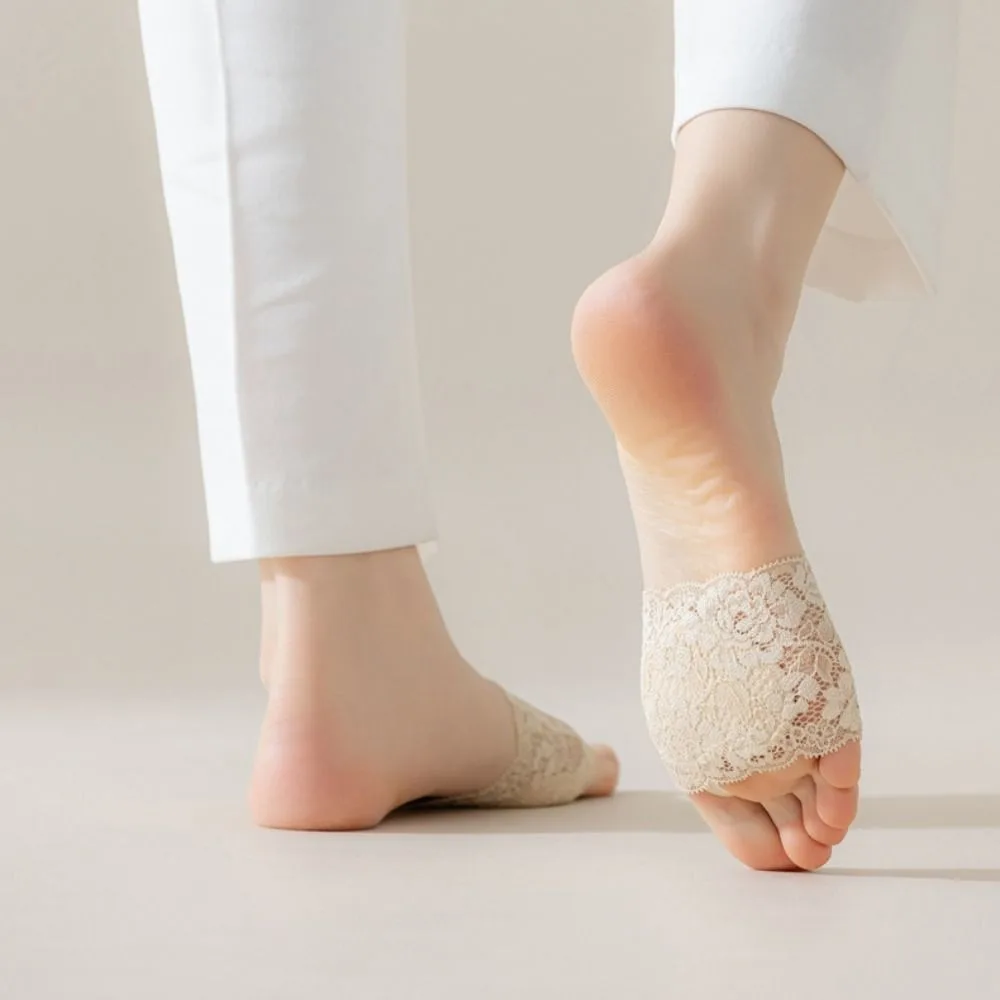 Short Simple Lace Cotton Women Socks Half Palm Socks Toe Separator Socks Five Finger Socks Mesh Half Palm Insoles Foot Care
Short Simple Lace Cotton Women Socks Half Palm Socks Toe Separator Socks Five Finger Socks Mesh Half Palm Insoles Foot Care