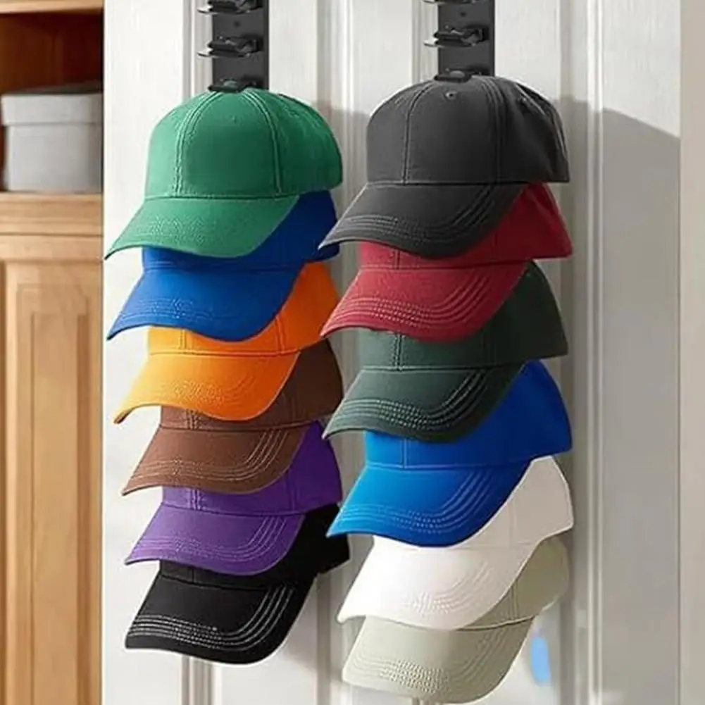 Hat Storage Rack Holds 8 Hats Wall Mountable Space Saving Hat Organizer Large Capacity Rack for Baseball Caps
Hat Storage Rack Holds 8 Hats Wall Mountable Space Saving Hat Organizer Large Capacity Rack for Baseball Caps