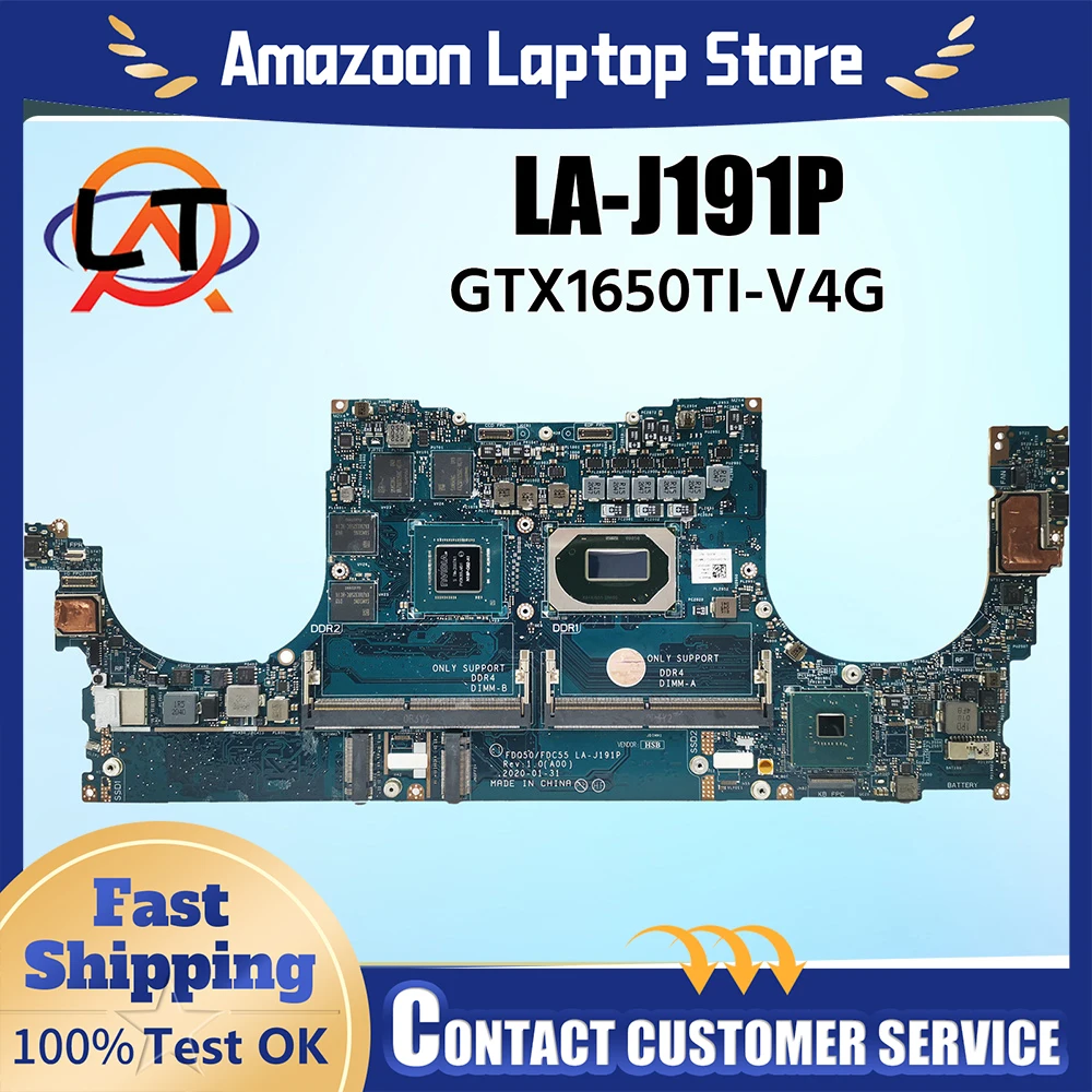 Материнская плата для Dell Precision 7550 FDX50 W-10885M i7-10750H i7-10850H CN-01CFGW 04JGVR, материнская плата XPS 15 9500 LA-J191P
Материнская плата для Dell Precision 7550 FDX50 W-10885M i7-10750H i7-10850H CN-01CFGW 04JGVR, материнская плата XPS 15 9500 LA-J191P