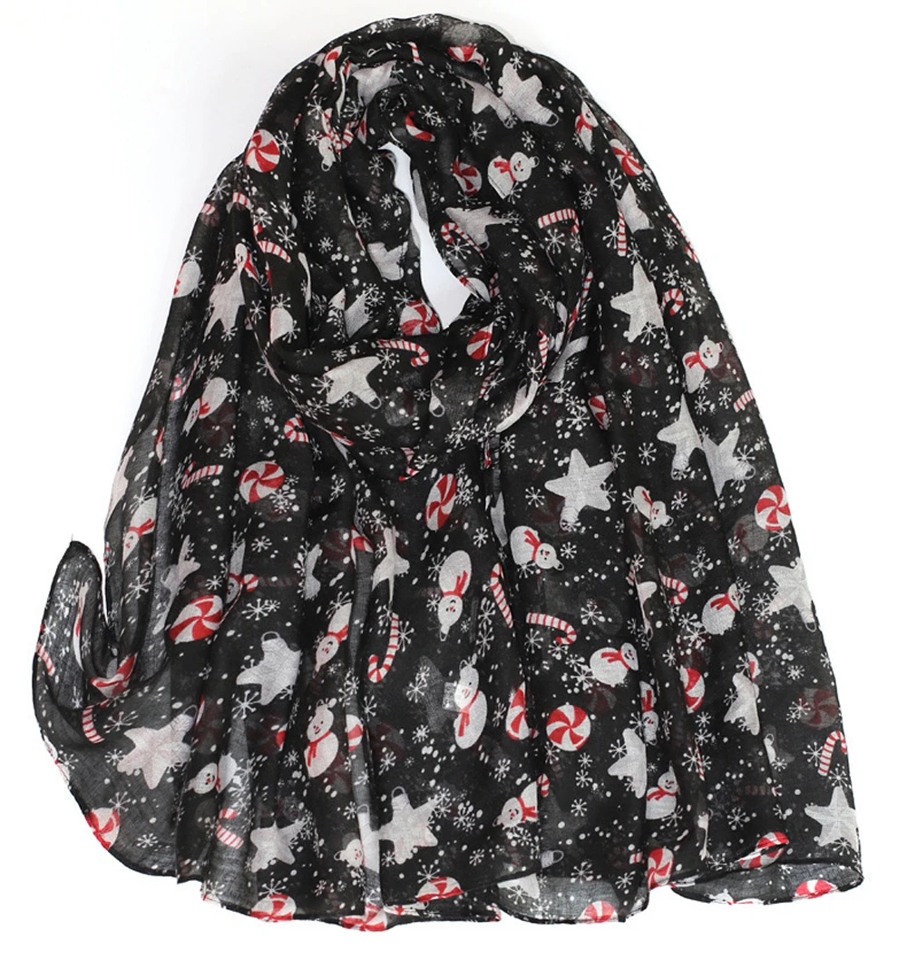 2022 New Snow Man Print Christmas Scarf Shawls Long Candy Print Scarves Gift Wrap Hijab Free Shipping
2022 New Snow Man Print Christmas Scarf Shawls Long Candy Print Scarves Gift Wrap Hijab Free Shipping