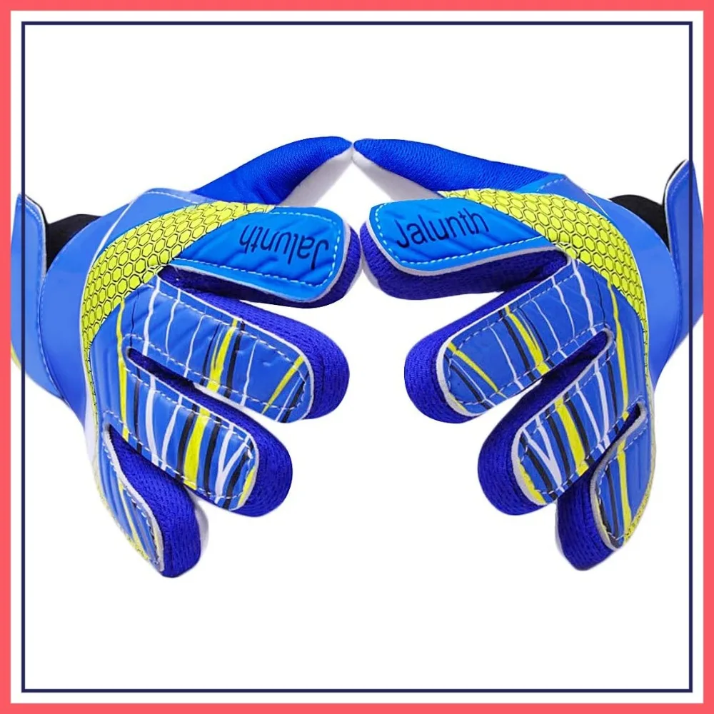 Soccer Goalie Gloves Kids Youth Anti-Slip Latex Palm Soft PU Hand Back
Soccer Goalie Gloves Kids Youth Anti-Slip Latex Palm Soft PU Hand Back
