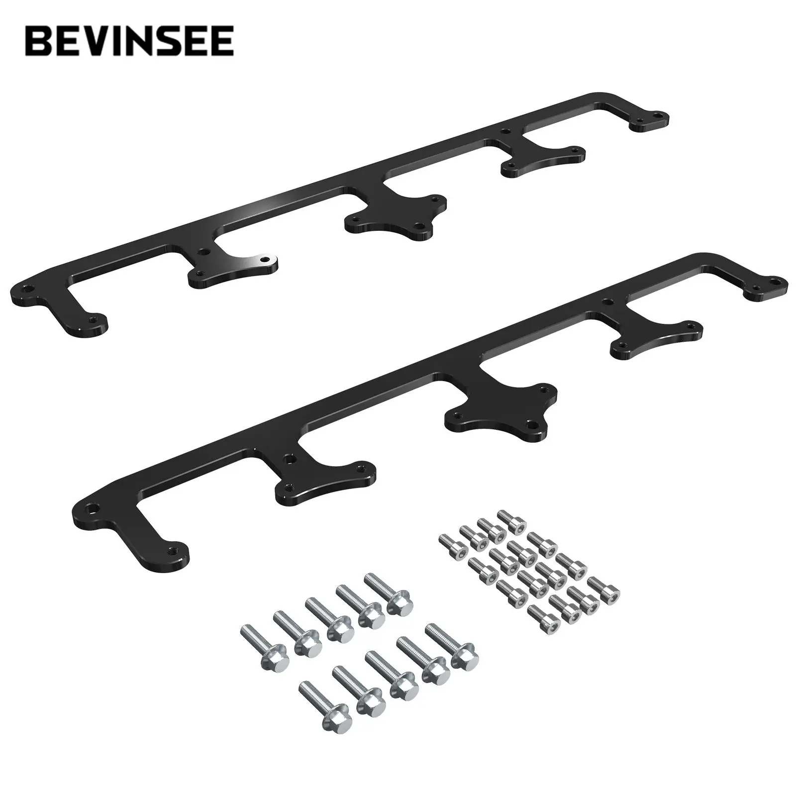 BEVINSEE LS Coil Brackets Square Coil Bracket Set for LS D585 Heat-sink Truck Coils 4.8 5.3 5.7 6.0 Engine
BEVINSEE LS Coil Brackets Square Coil Bracket Set for LS D585 Heat-sink Truck Coils 4.8 5.3 5.7 6.0 Engine
