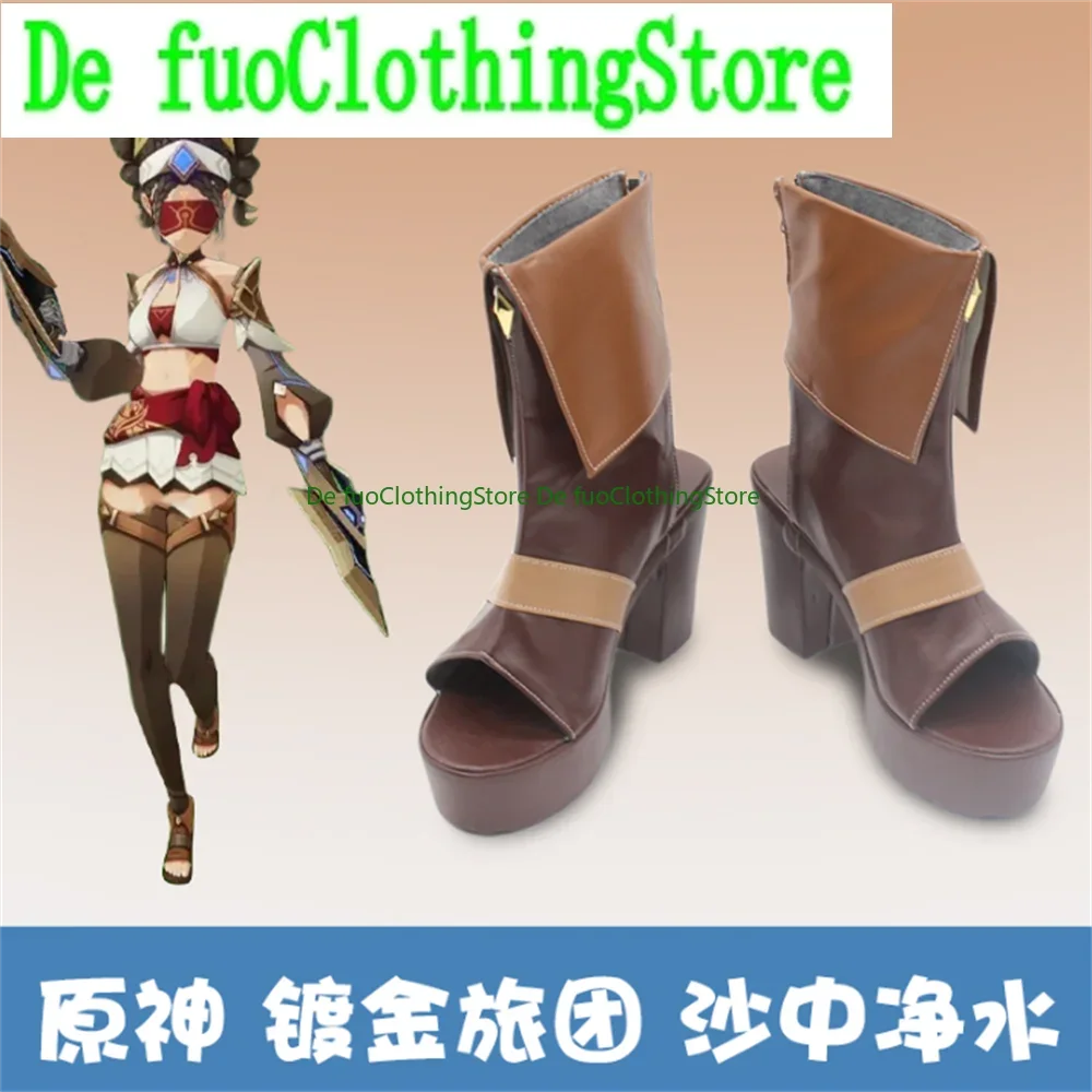 Genshin Impact The Eremite Sumeru Cosplay Shoes Boots Game Anime Carnival Halloween DefuoClothing Shoes Store
Genshin Impact The Eremite Sumeru Cosplay Shoes Boots Game Anime Carnival Halloween DefuoClothing Shoes Store