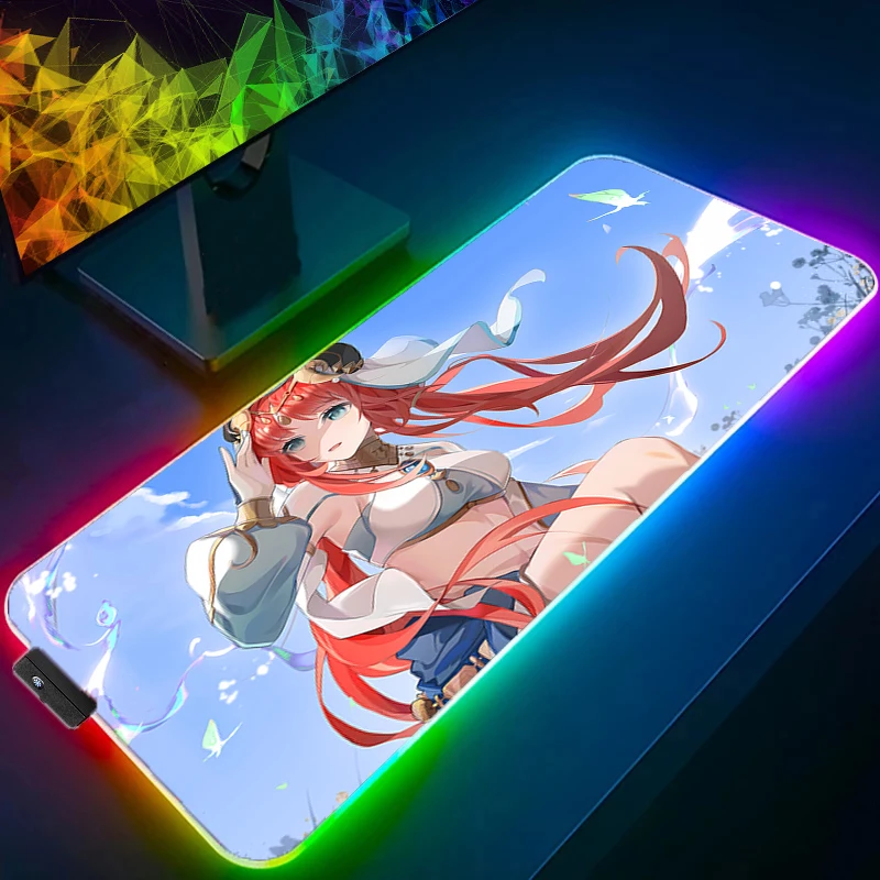 Светодиодный настольный коврик G-genshin Impact Nilou XXL, коврик для компьютерной мыши, подсветка, коврик для клавиатуры, настольный коврик для игровой мыши Mause, коврик для мыши RGB, ковер
Светодиодный настольный коврик G-genshin Impact Nilou XXL, коврик для компьютерной мыши, подсветка, коврик для клавиатуры, настольный коврик для игровой мыши Mause, коврик для мыши RGB, ковер