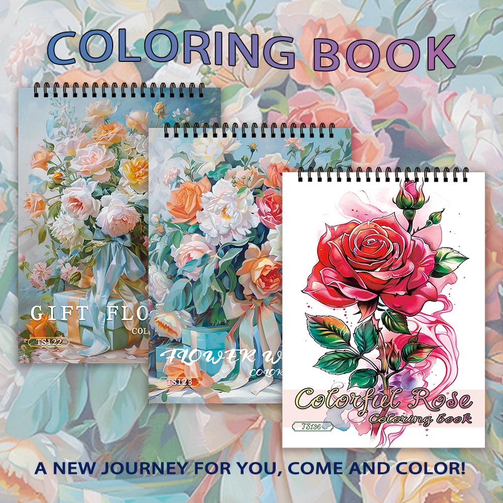 30 Sheets Adult Spiral Coloring Book, 11.2x 8.3in,100gsm Thick Paper, Suitable for Halloween Gift, Christmas Gift
30 Sheets Adult Spiral Coloring Book, 11.2x 8.3in,100gsm Thick Paper, Suitable for Halloween Gift, Christmas Gift