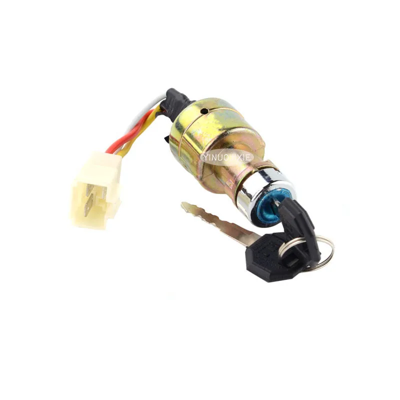 Heli forklift accessories are suitable for LongGong LiuGong JK411 ignition switch (three wire) JP-10036 20804
Heli forklift accessories are suitable for LongGong LiuGong JK411 ignition switch (three wire) JP-10036 20804