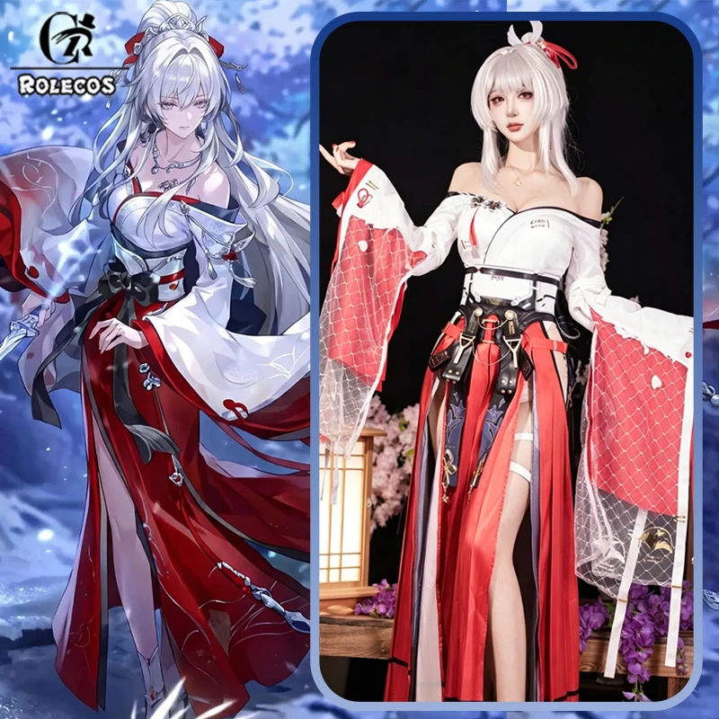 ROLECOS Game Wuthering Waves Hiyuki Cosplay Costume Star Embroidery Women Carnaval Halloween Party Role Wig Full Set Uniform
ROLECOS Game Wuthering Waves Hiyuki Cosplay Costume Star Embroidery Women Carnaval Halloween Party Role Wig Full Set Uniform