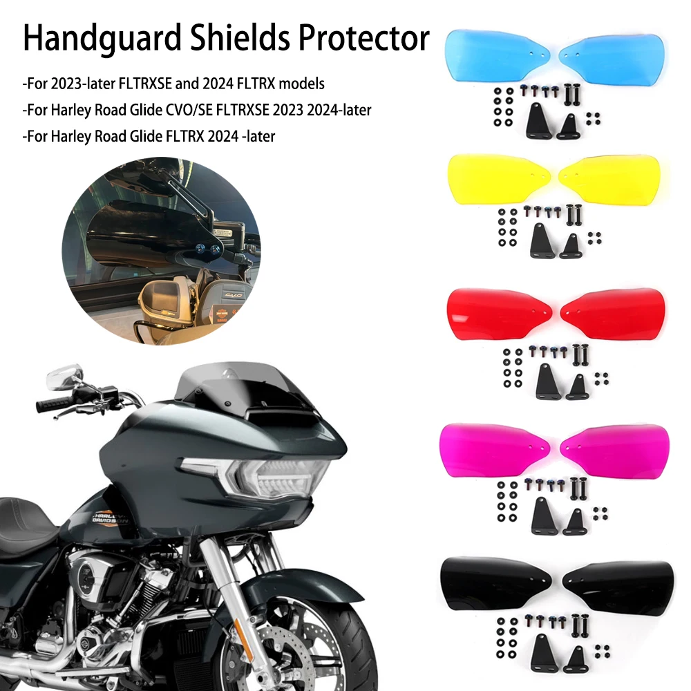 For Harley Road Glide CVO/SE FLTRXSE Motorcycle Handguards Protector Handlebar Hand Guard Shield Cover Accessories 23-2026 2025
For Harley Road Glide CVO/SE FLTRXSE Motorcycle Handguards Protector Handlebar Hand Guard Shield Cover Accessories 23-2026 2025