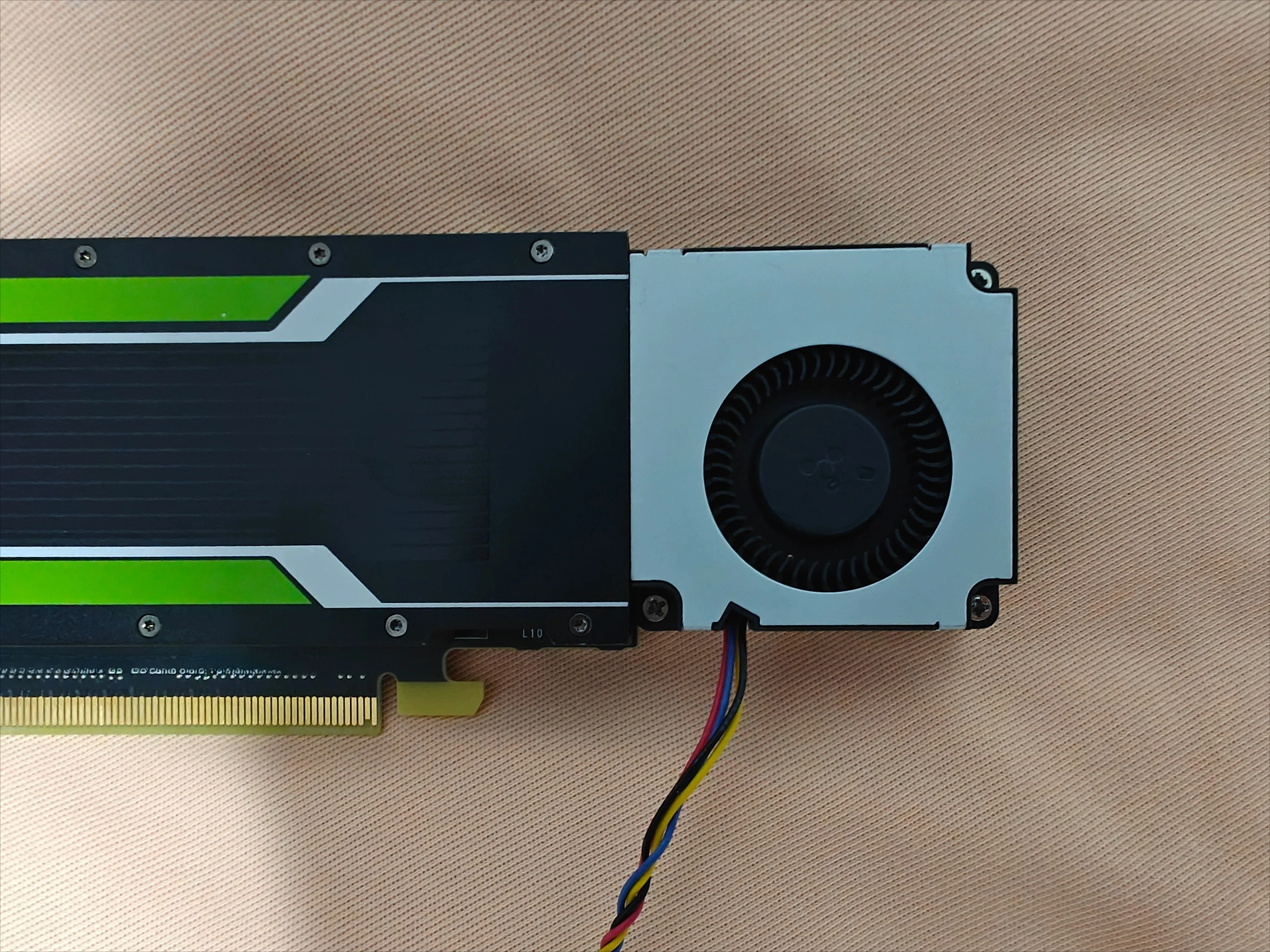 Non-destructive Fan Cooling Mod for NVIDIA for Tesla P4/M4/T4 GPU BSB0512LAA01
Non-destructive Fan Cooling Mod for NVIDIA for Tesla P4/M4/T4 GPU BSB0512LAA01