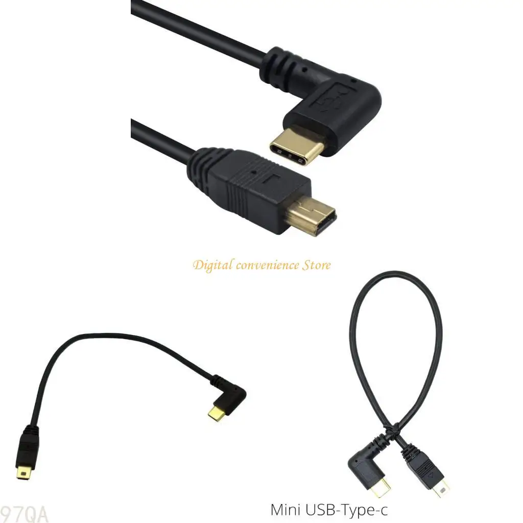 97qa Удобный мини -USB для типа C otg кабель для быстрой передачи данных 90 градусов
97qa Удобный мини -USB для типа C otg кабель для быстрой передачи данных 90 градусов