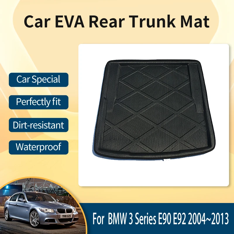 Car Mats For BMW 3 Series E90 E92 Sedan Coupe 2004~2013 Anti-dirty Car Rear Trunk Storage Pads Cargo Carpets Mud Car Accessories
Car Mats For BMW 3 Series E90 E92 Sedan Coupe 2004~2013 Anti-dirty Car Rear Trunk Storage Pads Cargo Carpets Mud Car Accessories