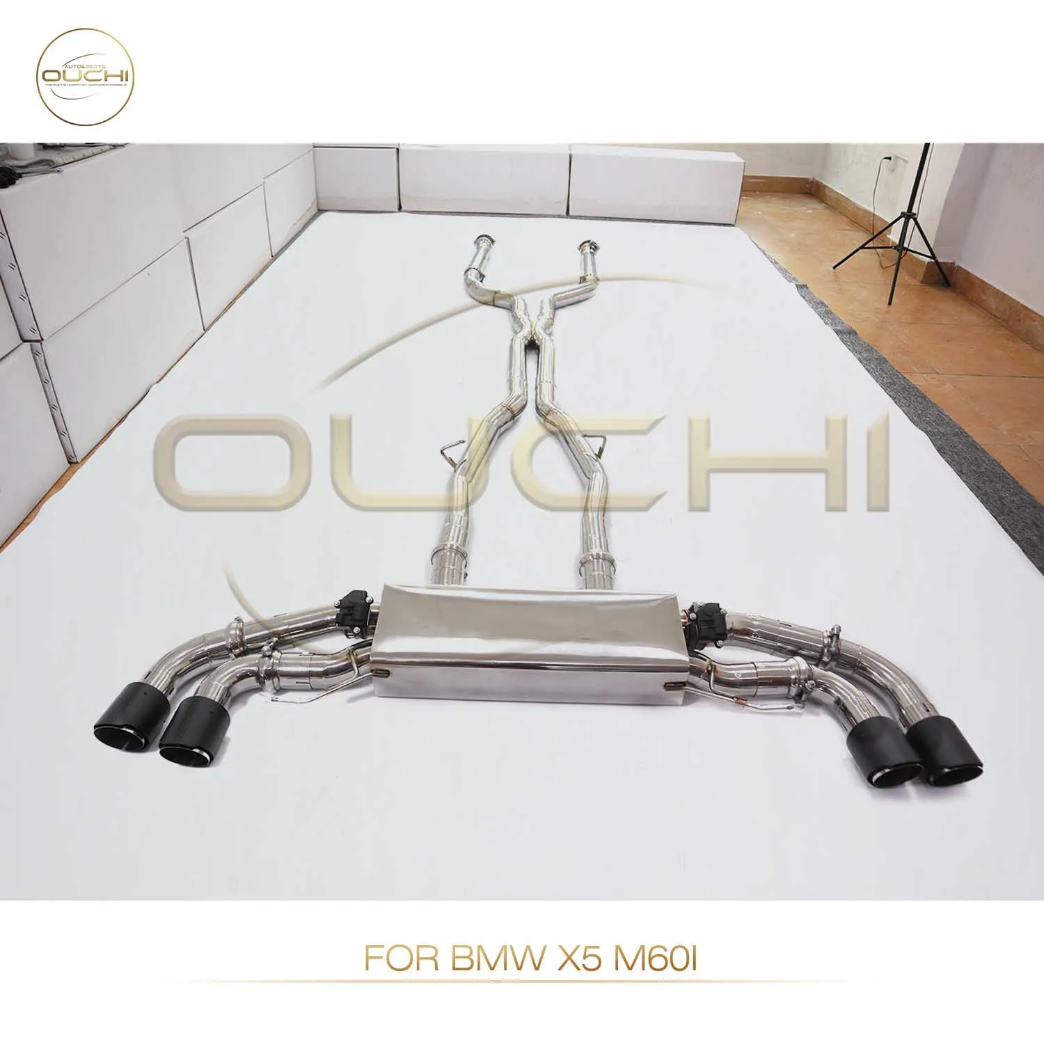 HIGH Performance Catback for BMW X5 M60I OUCHI Exhaust System Stainless Steel Muffler With Valve
HIGH Performance Catback for BMW X5 M60I OUCHI Exhaust System Stainless Steel Muffler With Valve