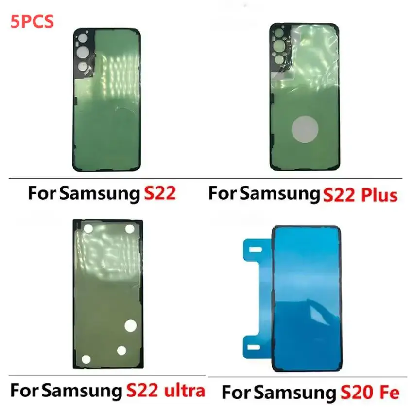 5Pcs Ori-Back Battery Sticker Adhesive For Samsung Galaxy S8 S9 S10 S20 S21 S22 S23 Plus Ultra Fe Waterproof Back Cover Sticker
5Pcs Ori-Back Battery Sticker Adhesive For Samsung Galaxy S8 S9 S10 S20 S21 S22 S23 Plus Ultra Fe Waterproof Back Cover Sticker