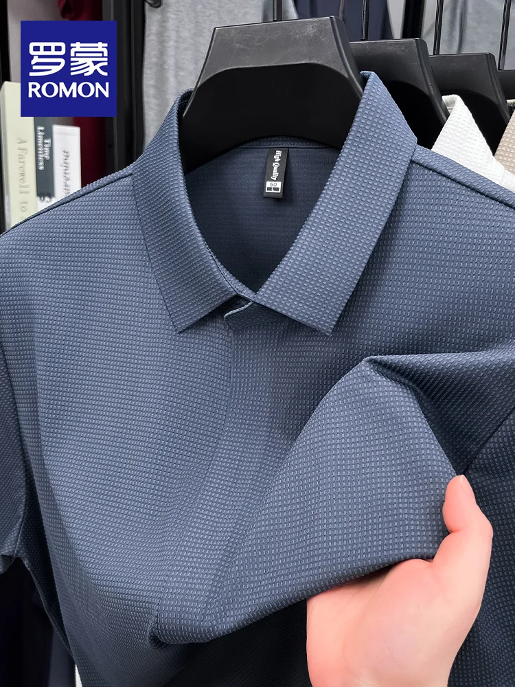 Lormen High-End Men's ort-Sve irt Casual Busin Pure Color Summer Faion T-irt Loose Fit Daily Wear
Lormen High-End Men's ort-Sve irt Casual Busin Pure Color Summer Faion T-irt Loose Fit Daily Wear