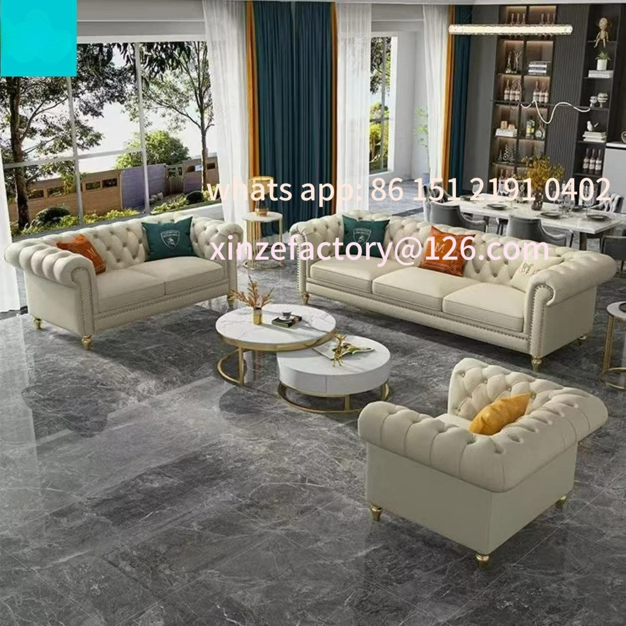 Customizable European modern minimalist leather sofa living light luxury apartment cream wind cloud leather art straight row
Customizable European modern minimalist leather sofa living light luxury apartment cream wind cloud leather art straight row