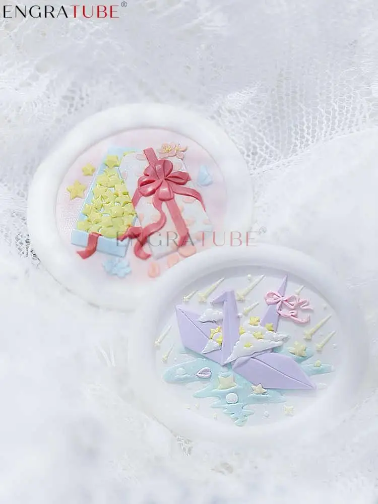 3D Embossed Sealing Wax Stamp Paper Crane Origami Lucky Stars For DIY Gift Wrapping Wedding Greeting Card Decoration Tools
3D Embossed Sealing Wax Stamp Paper Crane Origami Lucky Stars For DIY Gift Wrapping Wedding Greeting Card Decoration Tools