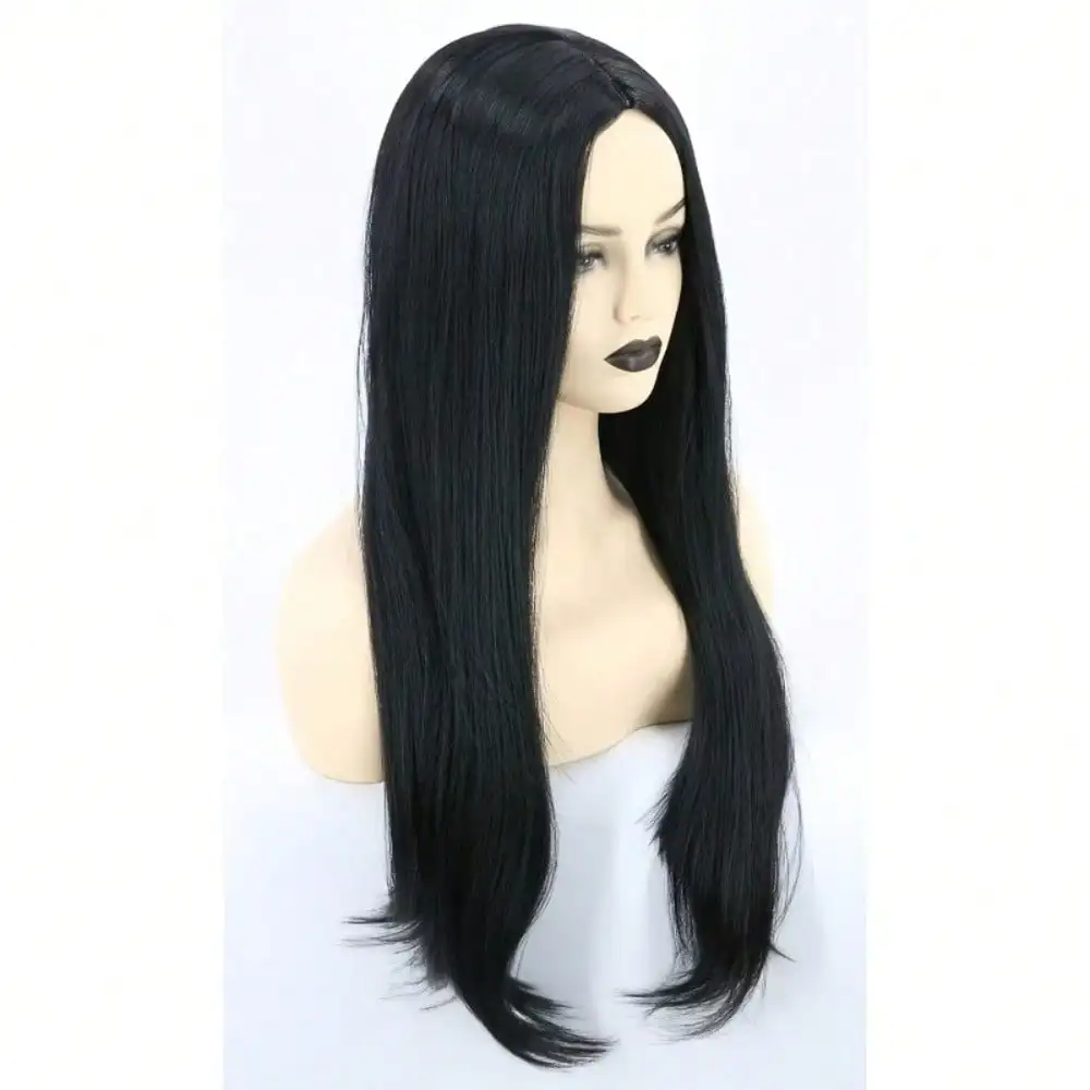 Y2K-style, high-end, European-American, center-parted, long, straight hair wig, fashionable, straight hair.
Y2K-style, high-end, European-American, center-parted, long, straight hair wig, fashionable, straight hair.
