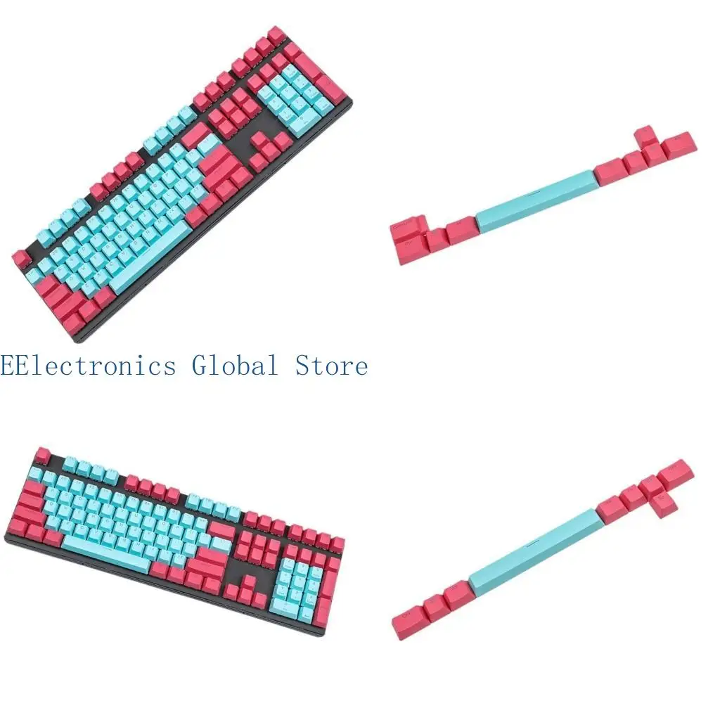 462B 108 Keys Keycaps Two Tone Translucent OEM Height Keyboard Keycap forMX Switches Red Blue Color Keycap Set
462B 108 Keys Keycaps Two Tone Translucent OEM Height Keyboard Keycap forMX Switches Red Blue Color Keycap Set