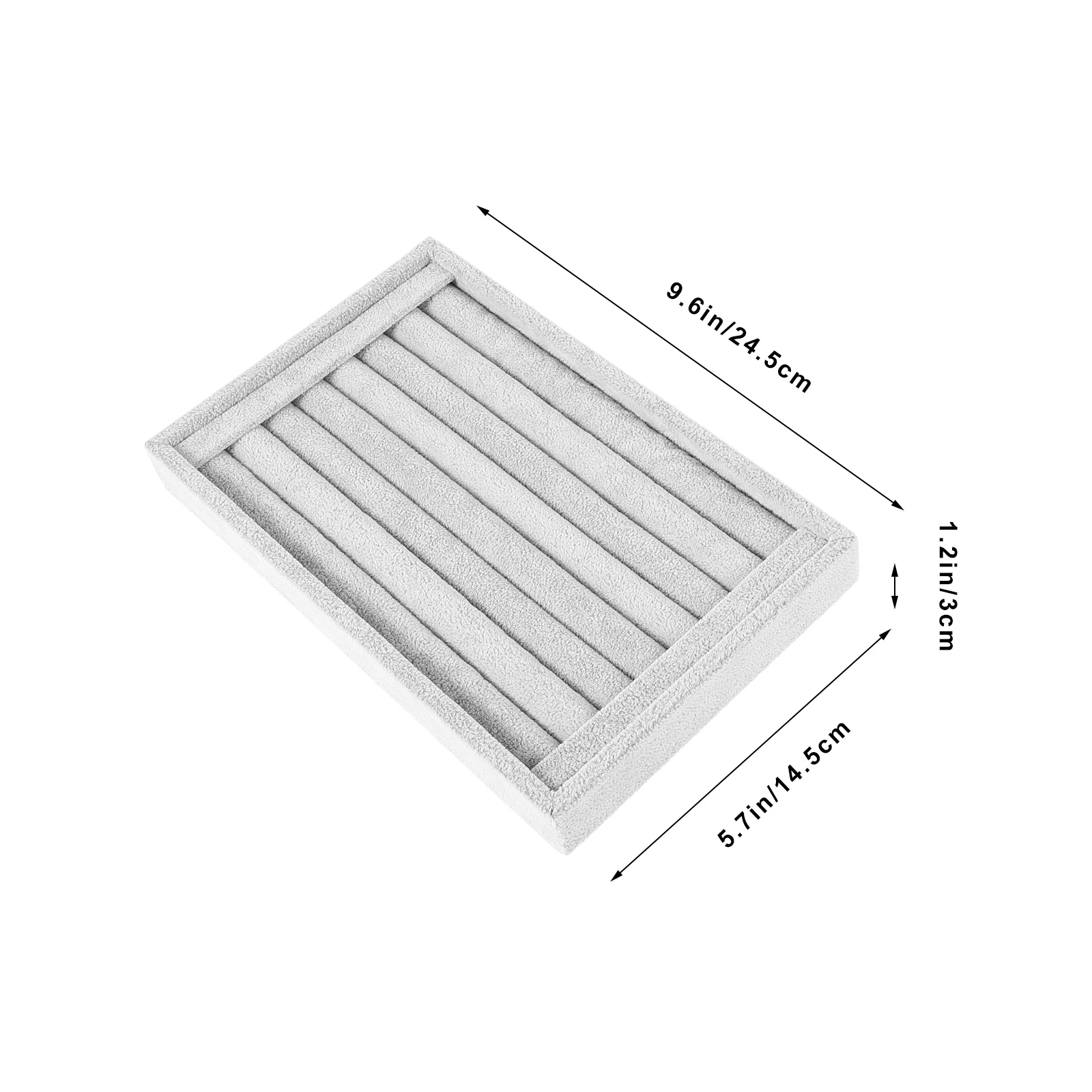 2 pcs Jewelry Ring Storage Tray For Earrings Studs Small Compact Organizer Multiple Slots Lightweight Portable Ring Jewelry Tray
2 pcs Jewelry Ring Storage Tray For Earrings Studs Small Compact Organizer Multiple Slots Lightweight Portable Ring Jewelry Tray