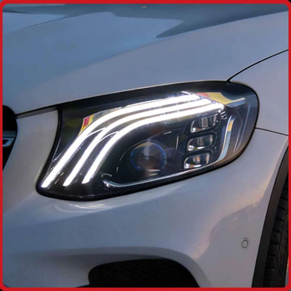 For Benz GLC W253 X253 2016-2019 Headlights Assembly Upgrade LED Lens Startup Effect Plug and Play Flashing Turn Signal Light
For Benz GLC W253 X253 2016-2019 Headlights Assembly Upgrade LED Lens Startup Effect Plug and Play Flashing Turn Signal Light