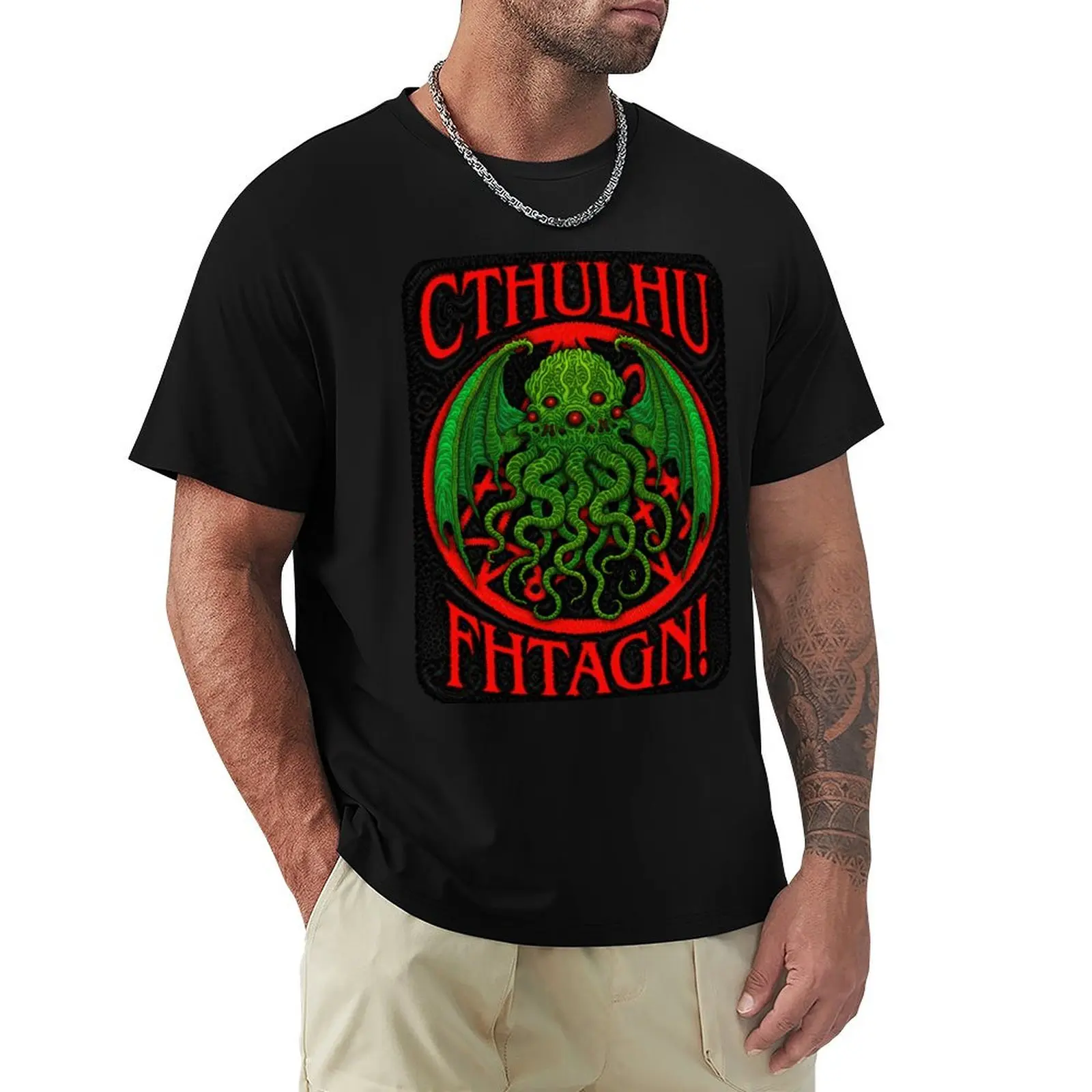 Cthulhu Fhtagn - Azhmodai 2019 T-Shirt oversized t shirt oversize t-shirts man plus size tops funny meme t-shirts mens clothing
Cthulhu Fhtagn - Azhmodai 2019 T-Shirt oversized t shirt oversize t-shirts man plus size tops funny meme t-shirts mens clothing