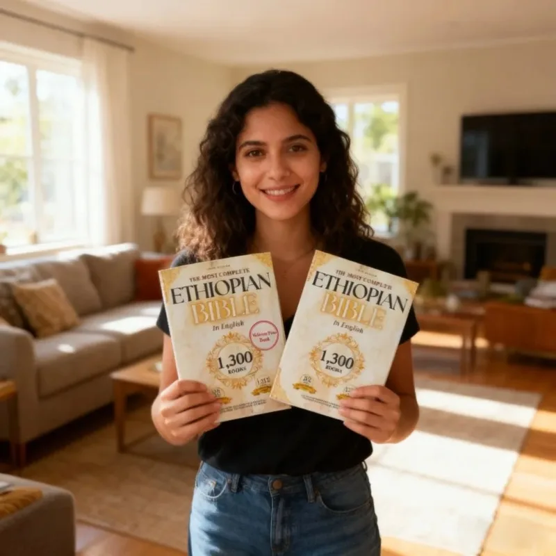 THE COMPLETE ETHIOPIAN BIBLE in English 88 Scriptures: including Missing Apocrypha of Enoch Jubilees(Divided into two volumes)
THE COMPLETE ETHIOPIAN BIBLE in English 88 Scriptures: including Missing Apocrypha of Enoch Jubilees(Divided into two volumes)