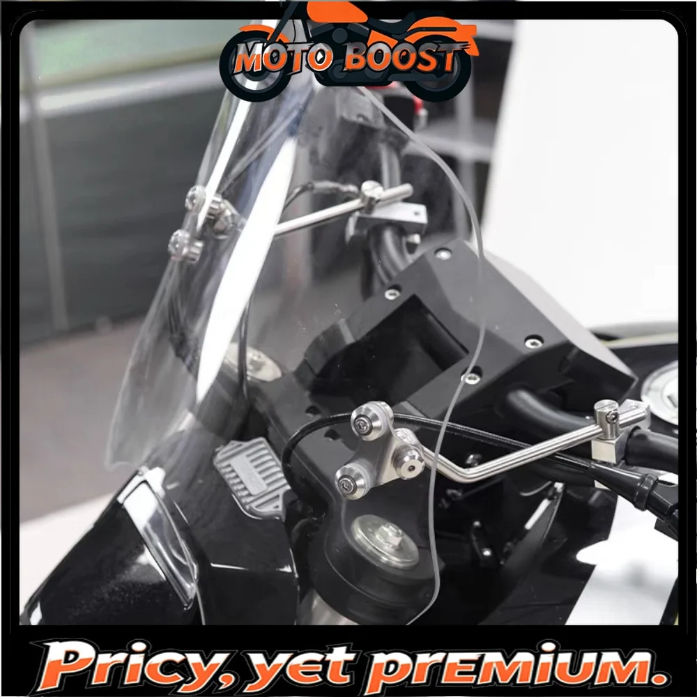 【Premium quality】Modified height-adjustable, thickened windshield for Benda LFC700 motorcycle accessories.
【Premium quality】Modified height-adjustable, thickened windshield for Benda LFC700 motorcycle accessories.