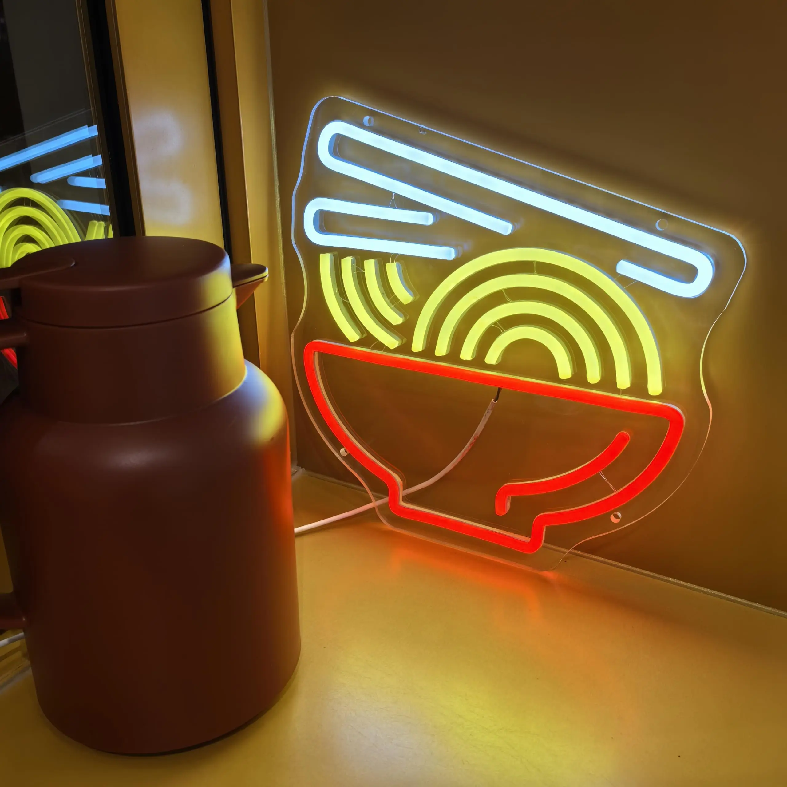 Ramen Japanese Noodles LED Neon Sign, Ramen Neon Sign, Restaurant Food Store Wall Decor, Kitchen Wall Art
Ramen Japanese Noodles LED Neon Sign, Ramen Neon Sign, Restaurant Food Store Wall Decor, Kitchen Wall Art