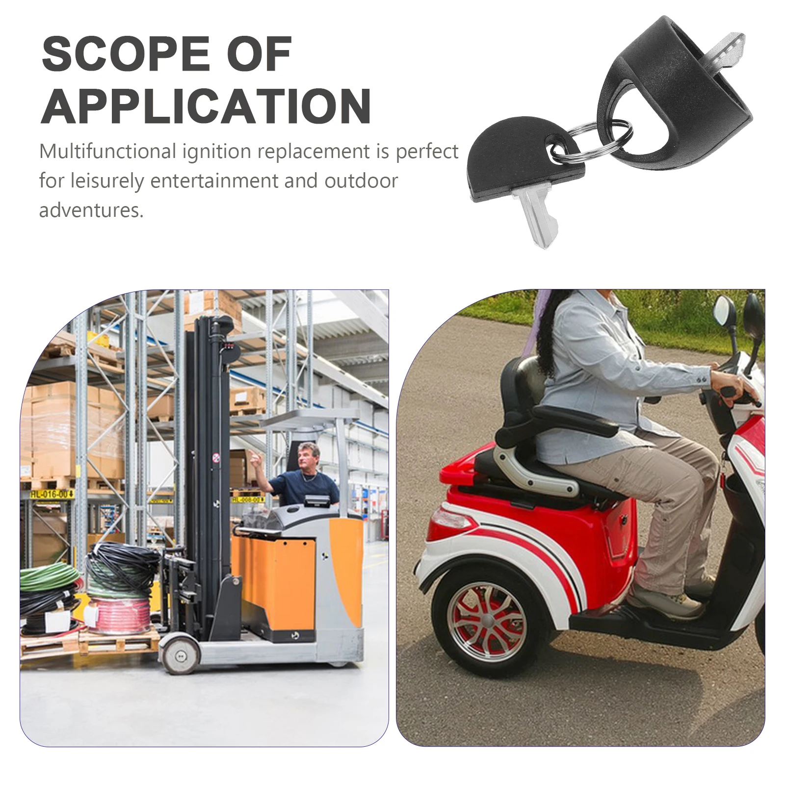 Набор запасных ключей зажигания, черный совместимый скутер, аксессуары для электрических инвалидных колясок, простота в эксплуатации, прочный сплав ABS
Набор запасных ключей зажигания, черный совместимый скутер, аксессуары для электрических инвалидных колясок, простота в эксплуатации, прочный сплав ABS