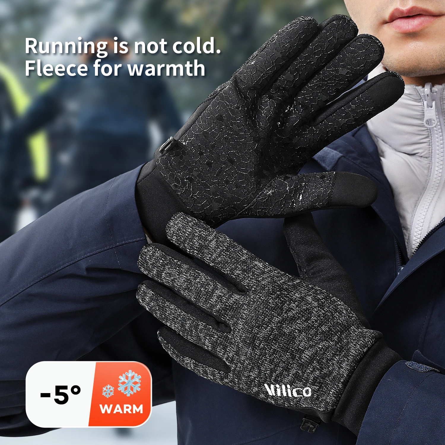 Lightweight winter gloves, men's and women's warm running gloves, touch screen protector, warm glove pads, suitable for driving,
Lightweight winter gloves, men's and women's warm running gloves, touch screen protector, warm glove pads, suitable for driving,