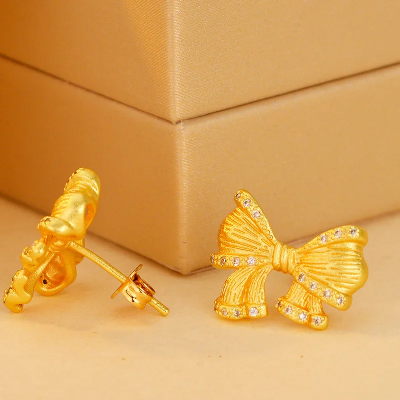 Pure 14 K Gold Color Butterfly Earnail Female Earrings for Women Girlfriend Wedding Birthday Stud Earrings Jewelry Gifts
Pure 14 K Gold Color Butterfly Earnail Female Earrings for Women Girlfriend Wedding Birthday Stud Earrings Jewelry Gifts