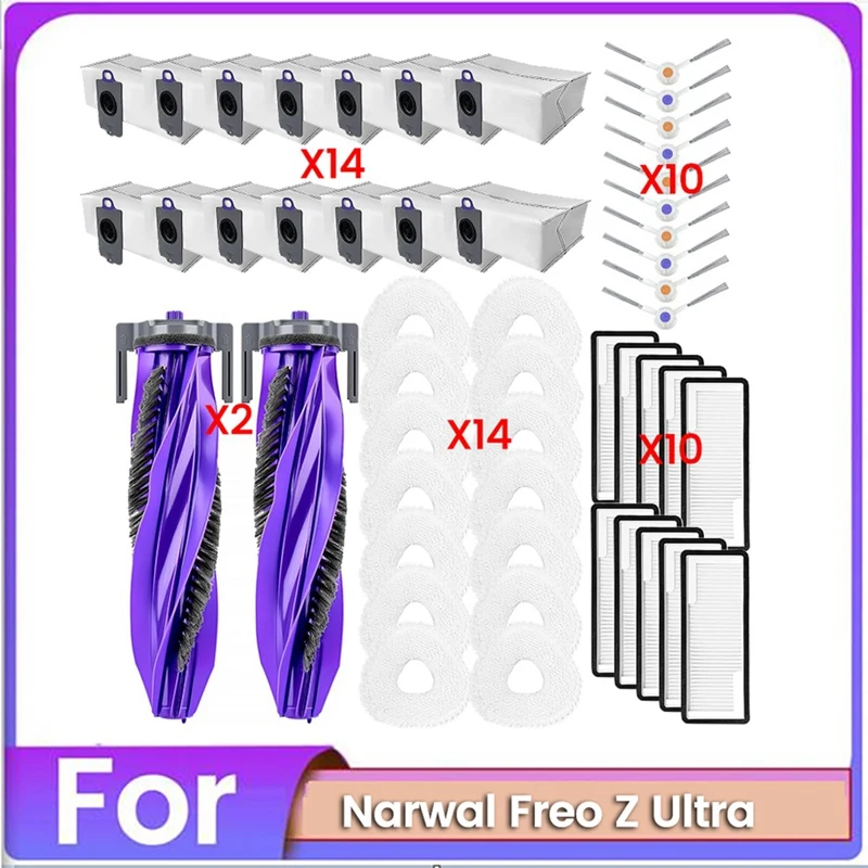 ABDJ-50PCS Vacuum Cleaner Brush Dust Bag Filter And Mop Cloth Set For Narwal Freo Z Ultra Vacuum Cleaner Replacement Parts
ABDJ-50PCS Vacuum Cleaner Brush Dust Bag Filter And Mop Cloth Set For Narwal Freo Z Ultra Vacuum Cleaner Replacement Parts