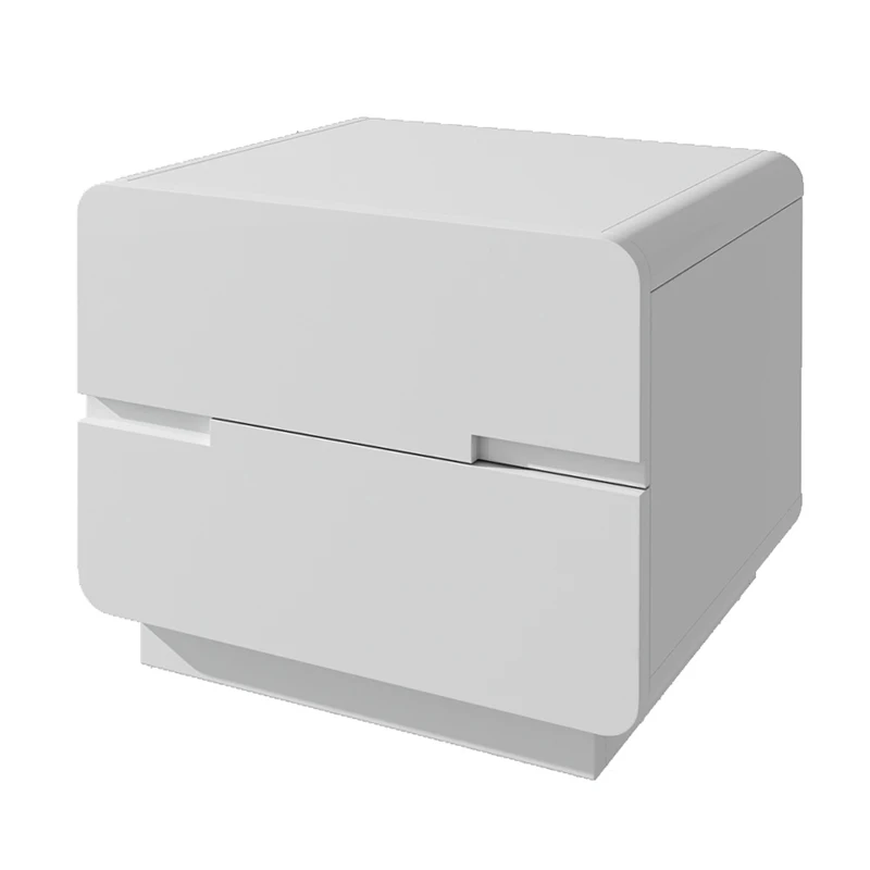 Simple white painted bedside table
Simple white painted bedside table