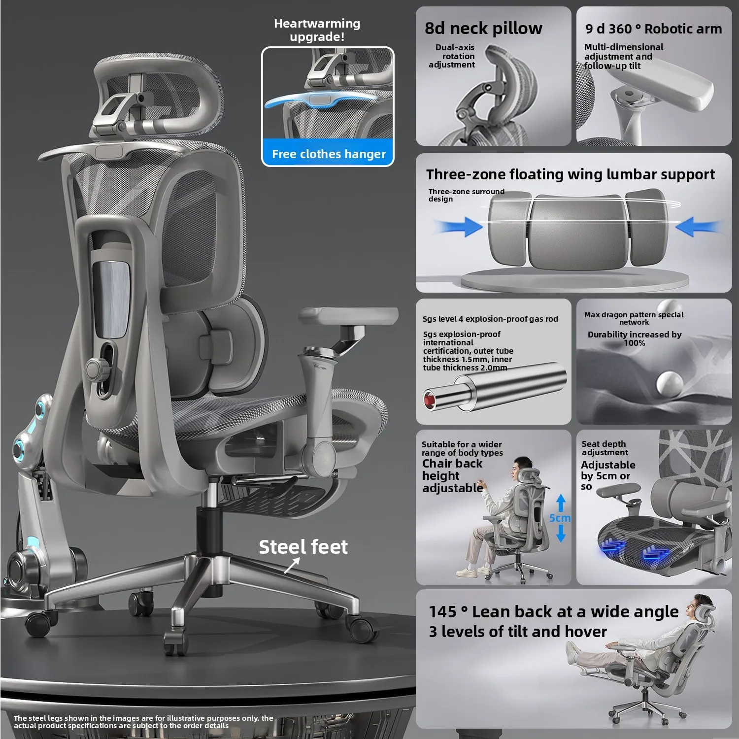 Ergonomic Office Chair with Lumbar Support Comfortable for Long Hours Sitting Gaming Desk Chair
Ergonomic Office Chair with Lumbar Support Comfortable for Long Hours Sitting Gaming Desk Chair