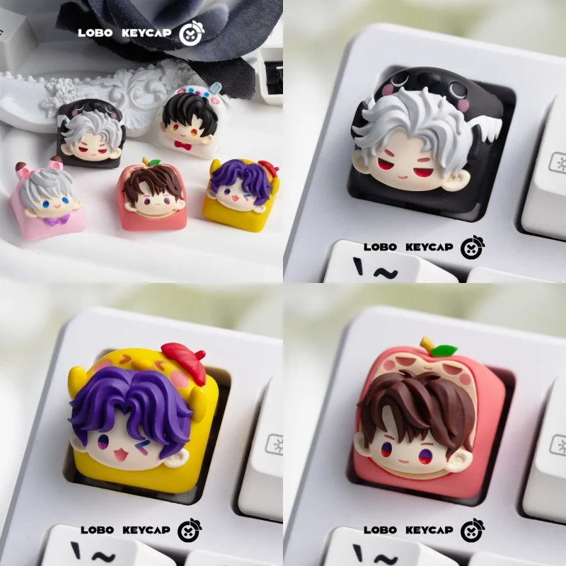 Love And Deepspace Аниме Периферийные игры Персонализированные колпачки для ключей Настройка Xavier Zayne Rafayel Sylus Caleb Series Keycap Toys
Love And Deepspace Аниме Периферийные игры Персонализированные колпачки для ключей Настройка Xavier Zayne Rafayel Sylus Caleb Series Keycap Toys