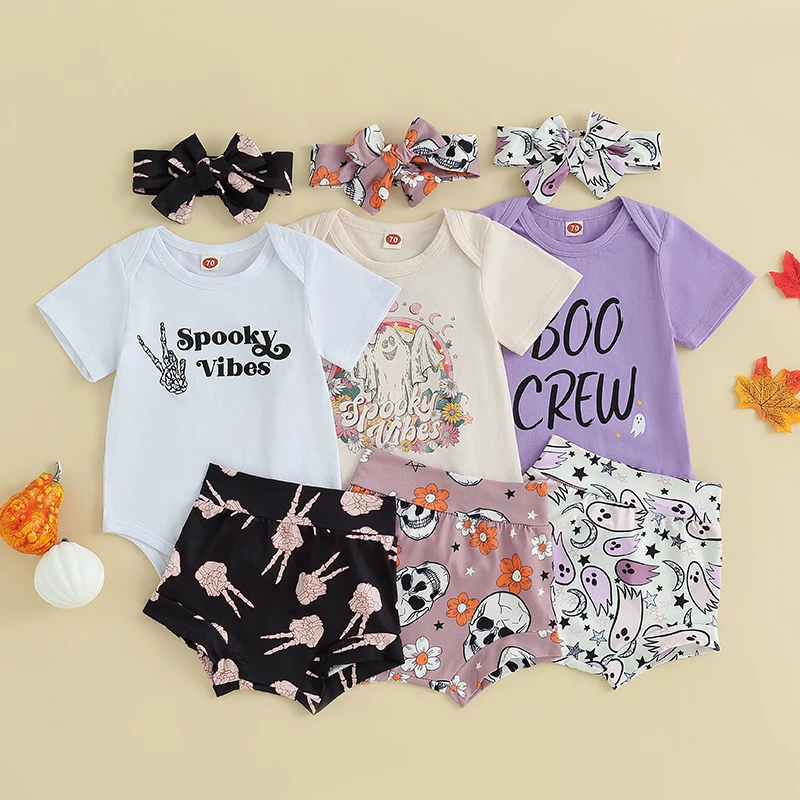 2023-06-26 Lioraitiin 0-18M Infant Baby Girls 3Pcs Halloween Clothes Letter Print Short Sleeve Romper Shorts Cute Headband
2023-06-26 Lioraitiin 0-18M Infant Baby Girls 3Pcs Halloween Clothes Letter Print Short Sleeve Romper Shorts Cute Headband