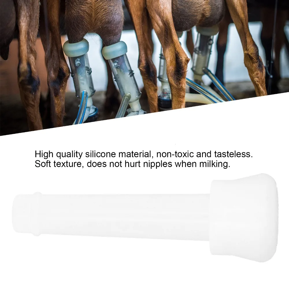2Pcs Safe Silicone Milk Liner Soft Texture Durable Milking Liner Replacement White Milking Machine Accessories Breeding Industry
2Pcs Safe Silicone Milk Liner Soft Texture Durable Milking Liner Replacement White Milking Machine Accessories Breeding Industry
